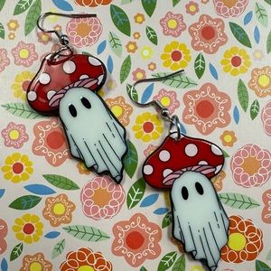 Mushroom Earrings